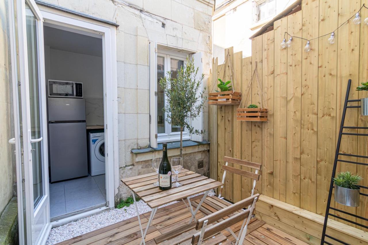 Le Chanzy-Terrasse Privative Saumur Buitenkant foto